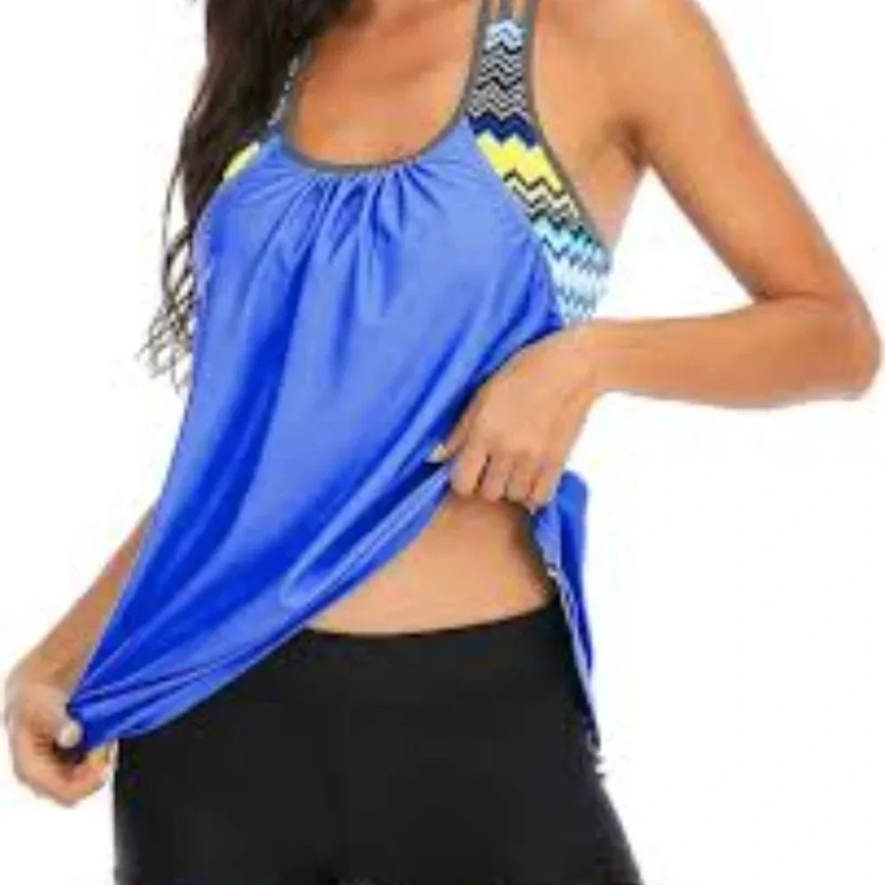 Women Printed Patchwork‎ Bikini Push-Up Padded